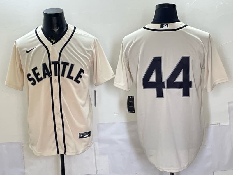 Seattle Mariners   Vapor Premier Limited Jersey - All Stitched  44