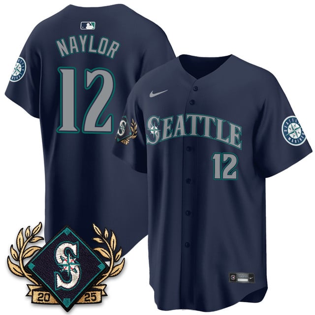 Seattle Mariners 2025 Series Jersey - All Stitched Josh Naylor - 12