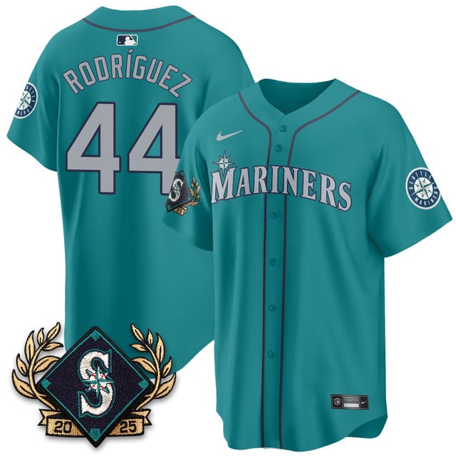 Seattle Mariners 2025 Series Jersey - All Stitched Julio Rodríguez -  44