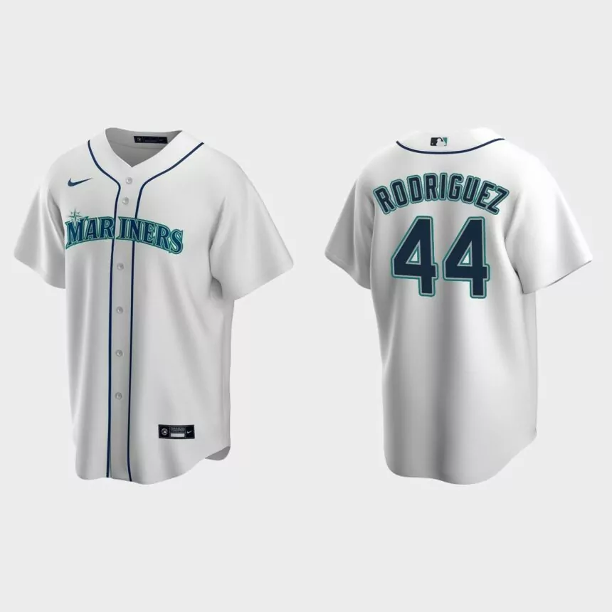 Seattle Mariners Julio Rodriguez Replica Home Jersey – White