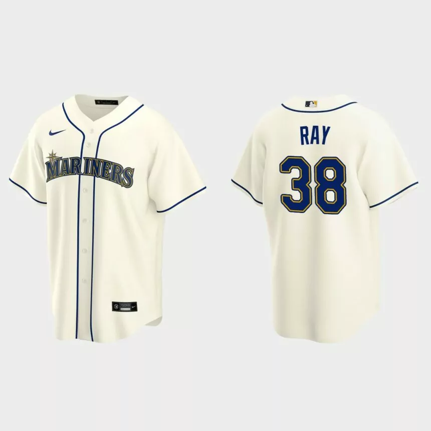 Seattle Mariners Robbie Ray Replica Alternate Jersey – Cream