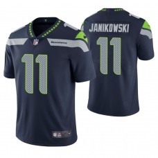 Seattle Seahawks #11 Sebastian Janikowski Navy Vapor Untouchable Limited Jersey