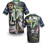 Seattle Seahawks #17 WILLIAMS Men's Stitched NFL Elite Fanatical Version Jersey (4)