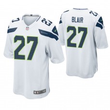 Seattle Seahawks #27 Marquise Blair 2019 NFL Draft White Game Jersey