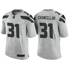 Seattle Seahawks #31 Kam Chancellor 2016 Gridiron Gray II Limited Jersey