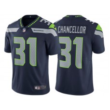 Seattle Seahawks #31 Kam Chancellor College Navy Vapor Untouchable Limited Jersey