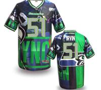 Seattle Seahawks #51 IRVIN Men's Stitched NFL Elite Fanatical Version Jersey (10)