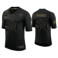 Seattle Seahawks #54 Bobby Wagner Black 2020 Salute to Service Limited Jersey