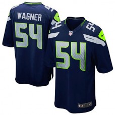Seattle Seahawks #54 Bobby Wagner College Navy Game Jersey