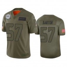 Seattle Seahawks #57 Cody Barton Camo 2019 Salute to Service Limited Jersey