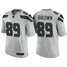 Seattle Seahawks #89 Doug Baldwin 2016 Gridiron Gray II Limited Jersey