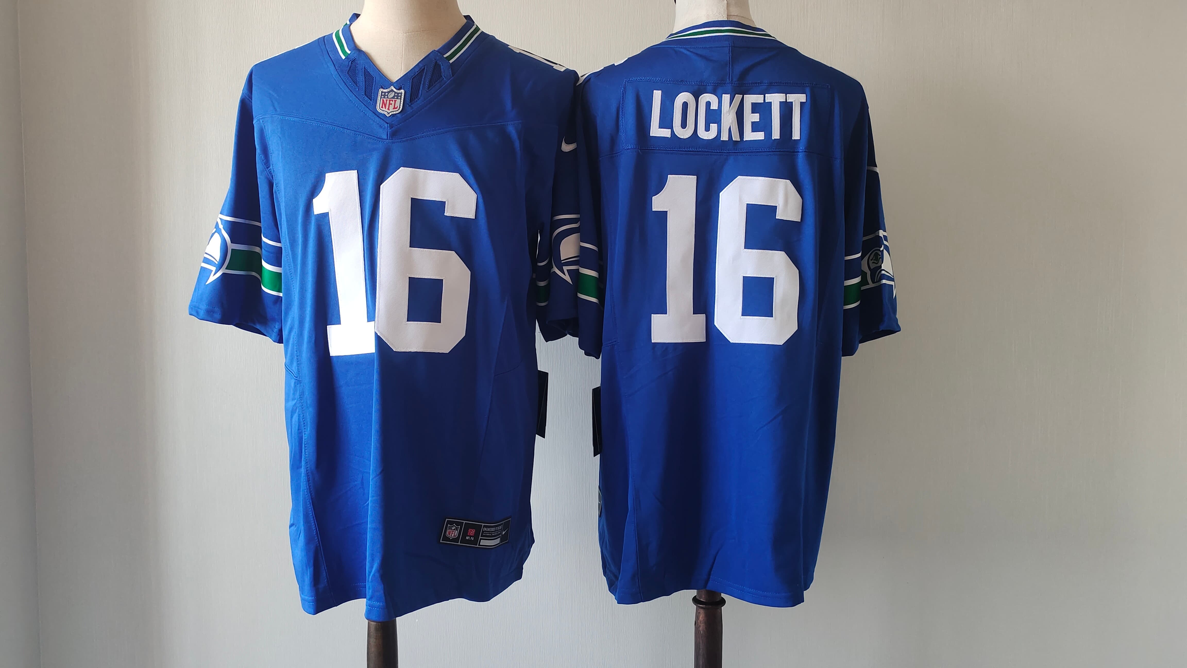 Seattle Seahawks  Jersey - All Stitched LOCKETT 16