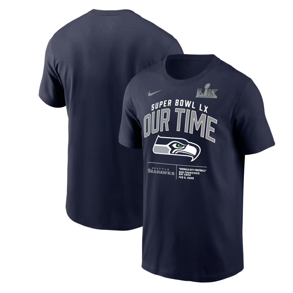 Seattle Seahawks  Nike Super  Bowl  LX Champions  - Shirt