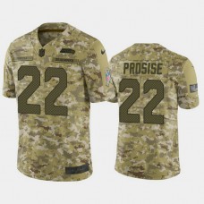 Seattle Seahawks C.J. Prosise #22 Camo Jersey 2018 Salute to Service