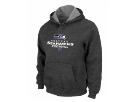 Seattle Seahawks Critical Victory Pullover Hoodie D.Grey