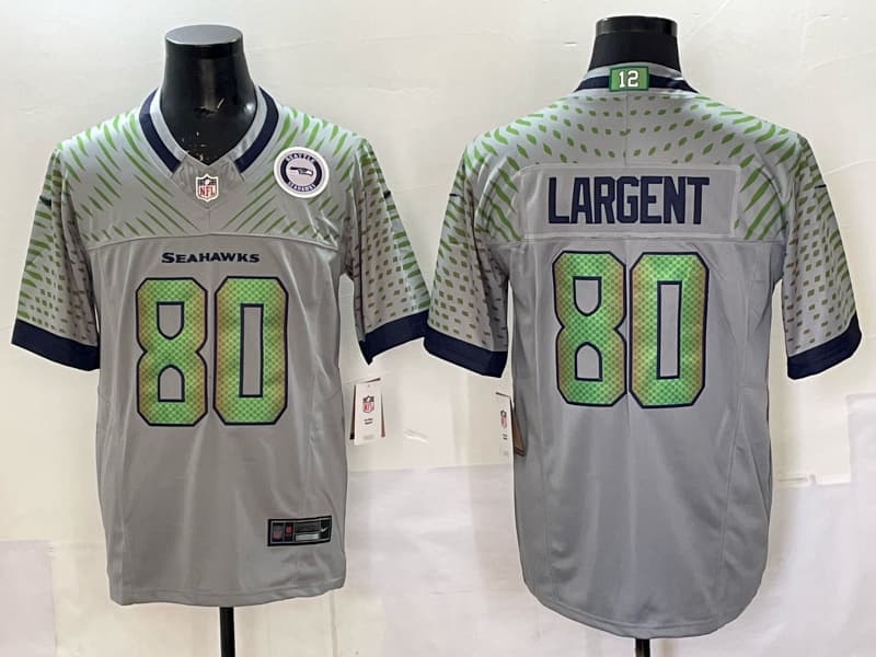 Seattle Seahawks F.U.S.E.  Limited Rivalry Series Jersey -  All Stitched  80 LARGENT