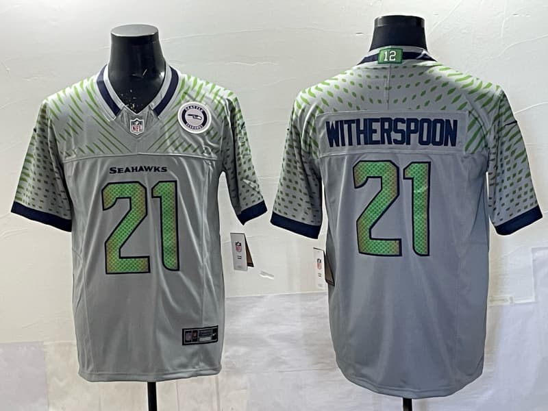 Seattle Seahawks F.U.S.E.  Limited Rivalry Series Jersey - All Stitched Devon Witherspoon - 21