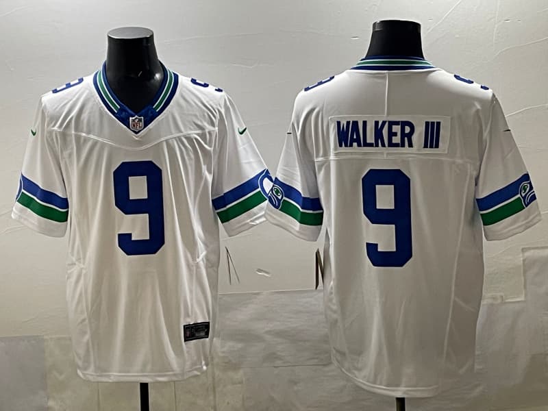 Seattle Seahawks F.U.S.E.  Limited Rivalry Series Jersey - All Stitched Kenneth Walker III - 9