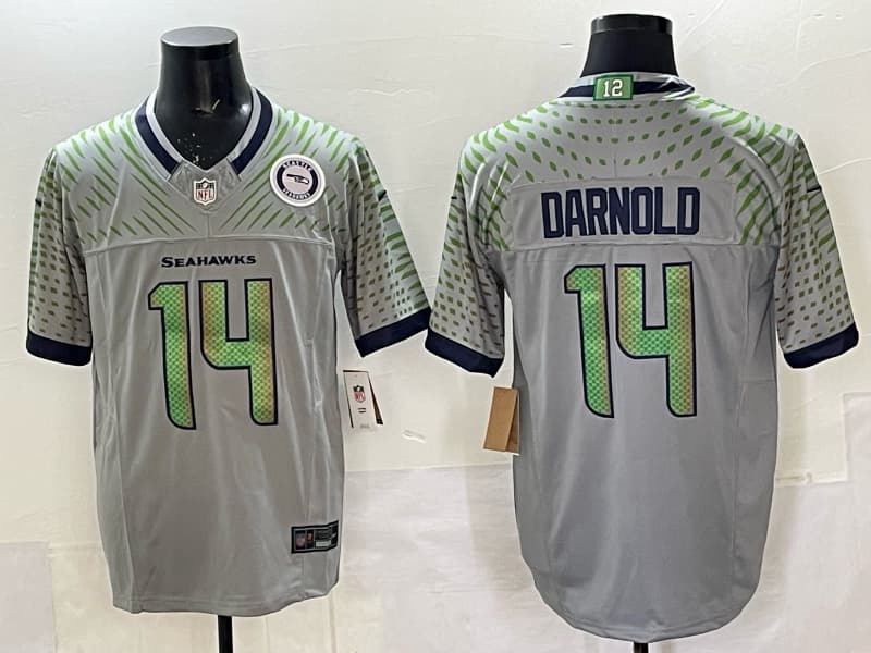 Seattle Seahawks F.U.S.E.  Limited Rivalry Series Jersey - All Stitched Sam Darnold -  14
