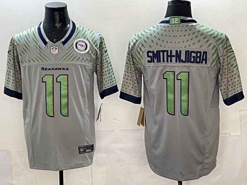 Seattle Seahawks F.U.S.E. Limited Rivalry  Series Jersey - All Stitched Jaxon Smith-Njigba - 11