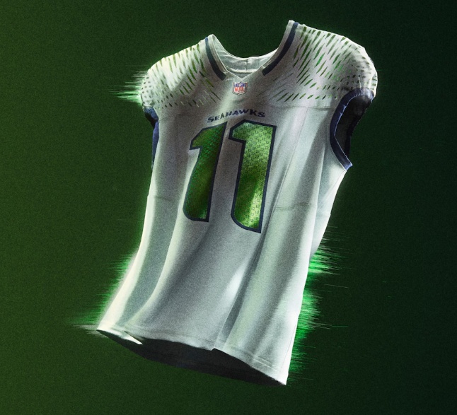 Seattle Seahawks F.U.S.E. Limited Rivalry Series Custom Jersey - All Stitched 1