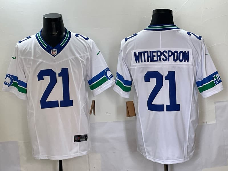 Seattle Seahawks F.U.S.E. Limited Rivalry Series Jersey -  All Stitched Devon Witherspoon - 21