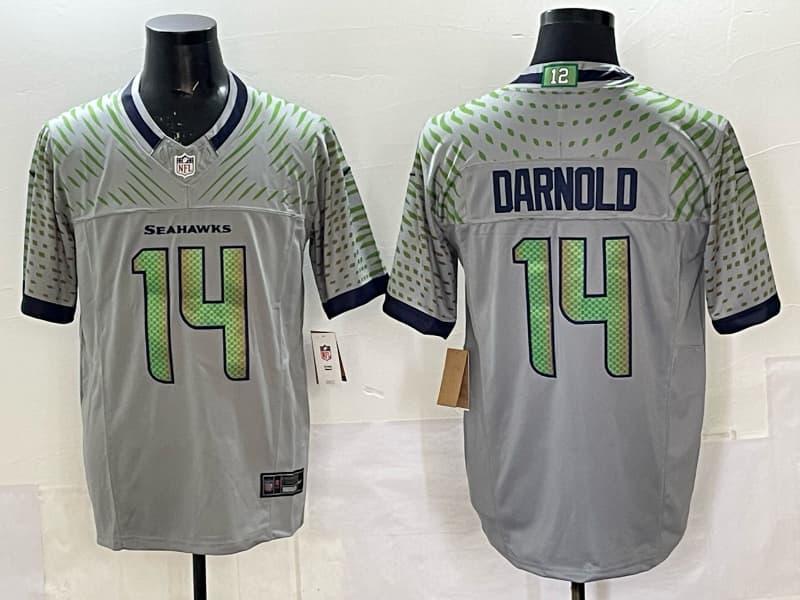 Seattle Seahawks F.U.S.E. Limited Rivalry Series Jersey  - All Stitched Sam Darnold -  14