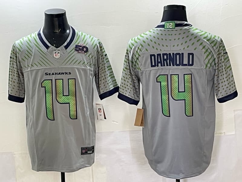 Seattle Seahawks F.U.S.E. Limited Rivalry Series Jersey - All Stitched  Sam Darnold -   14