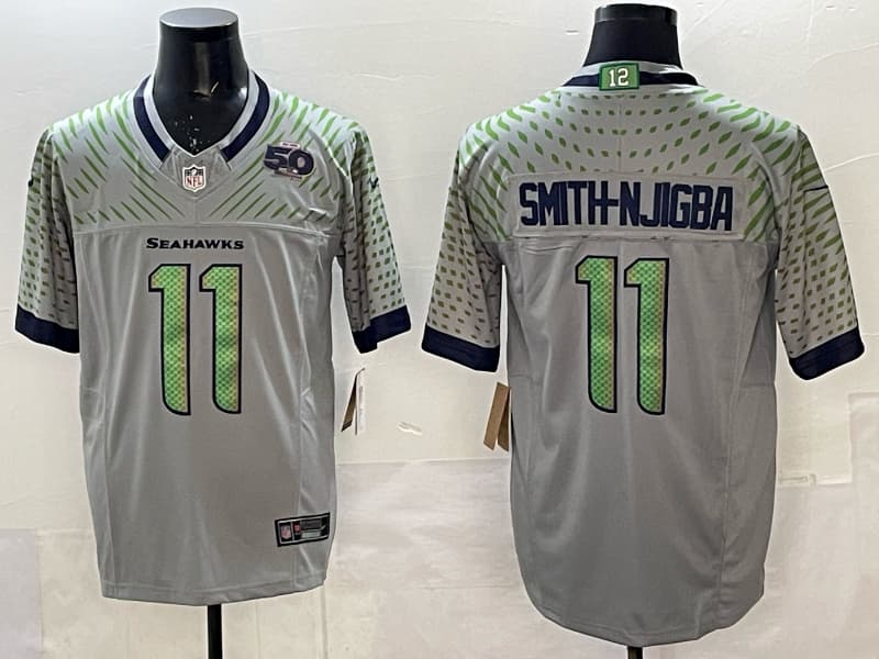 Seattle Seahawks F.U.S.E. Limited Rivalry Series Jersey - All Stitched Jaxon Smith-Njigba - 11