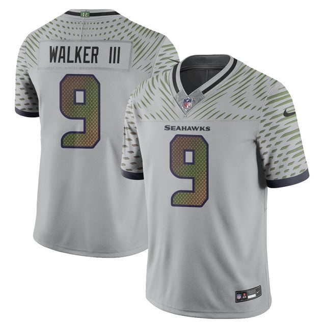 Seattle Seahawks F.U.S.E. Limited Rivalry Series Jersey - All Stitched Kenneth Walker III - 9