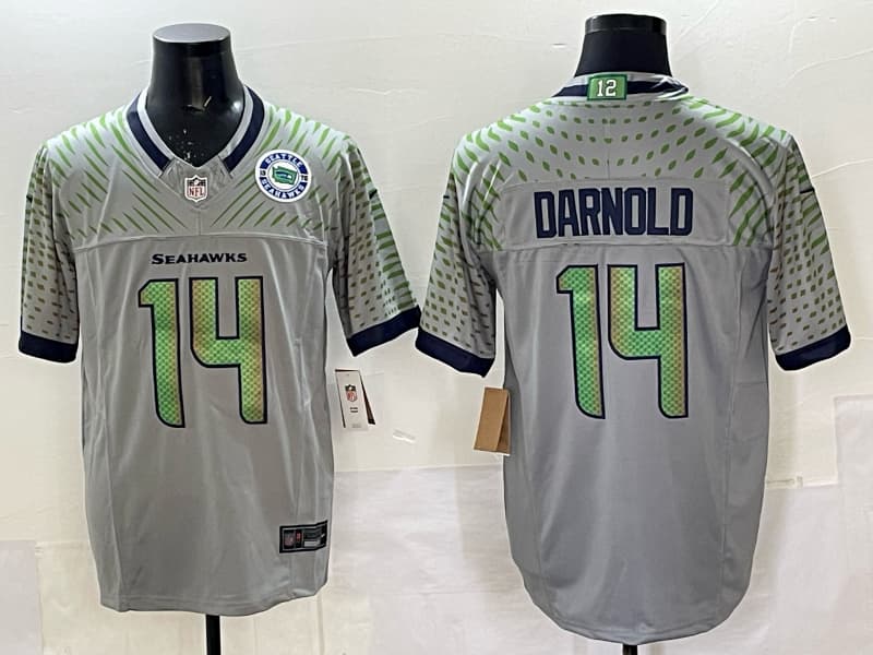 Seattle Seahawks F.U.S.E. Limited Rivalry Series Jersey - All Stitched Sam Darnold -  14