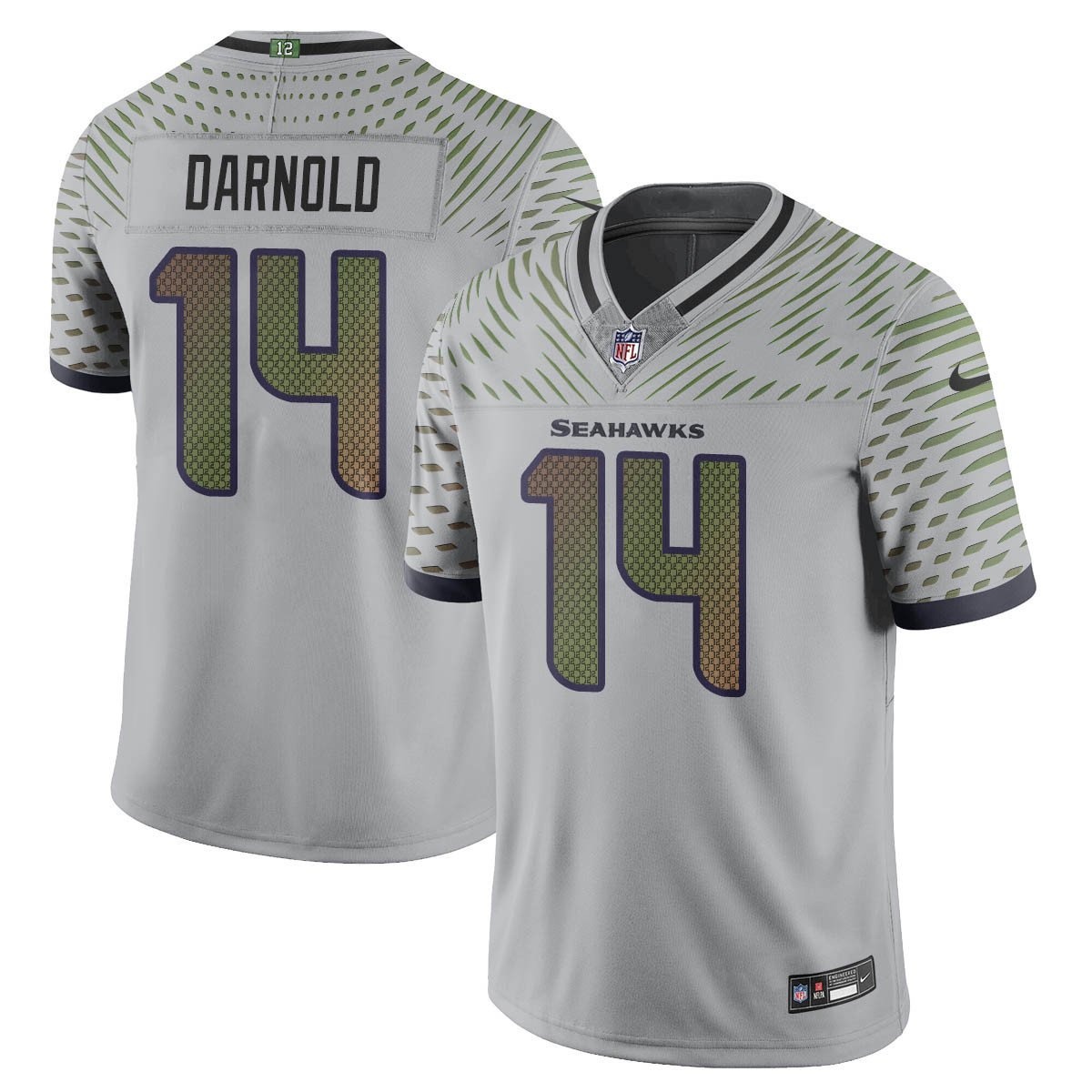 Seattle Seahawks F.U.S.E. Limited Rivalry Series Jersey - All Stitched Sam Darnold - 14