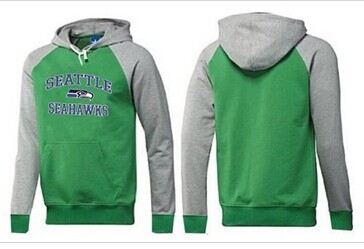 Seattle Seahawks Heart & Soul Pullover Hoodie Green & Grey