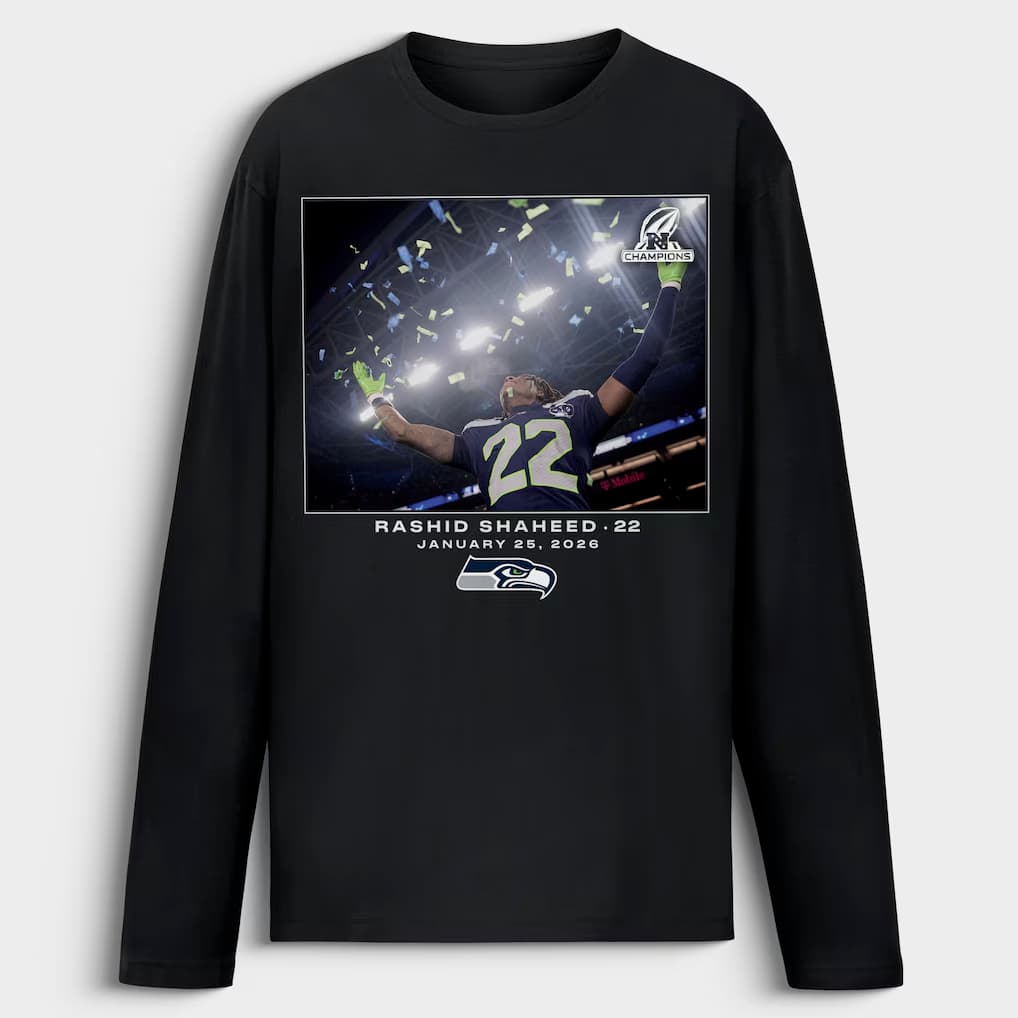 Seattle Seahawks Nike Super  Bowl LX Champions   Long  Sleeve T-Shirt 