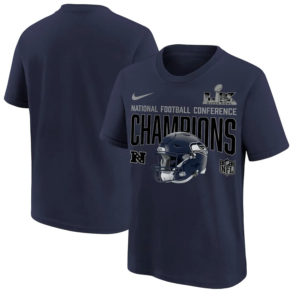 Seattle Seahawks Nike Super Bowl LX Champions  Shirt