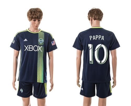 Seattle Sounders #10 Pappa Away Soccer Club Jersey