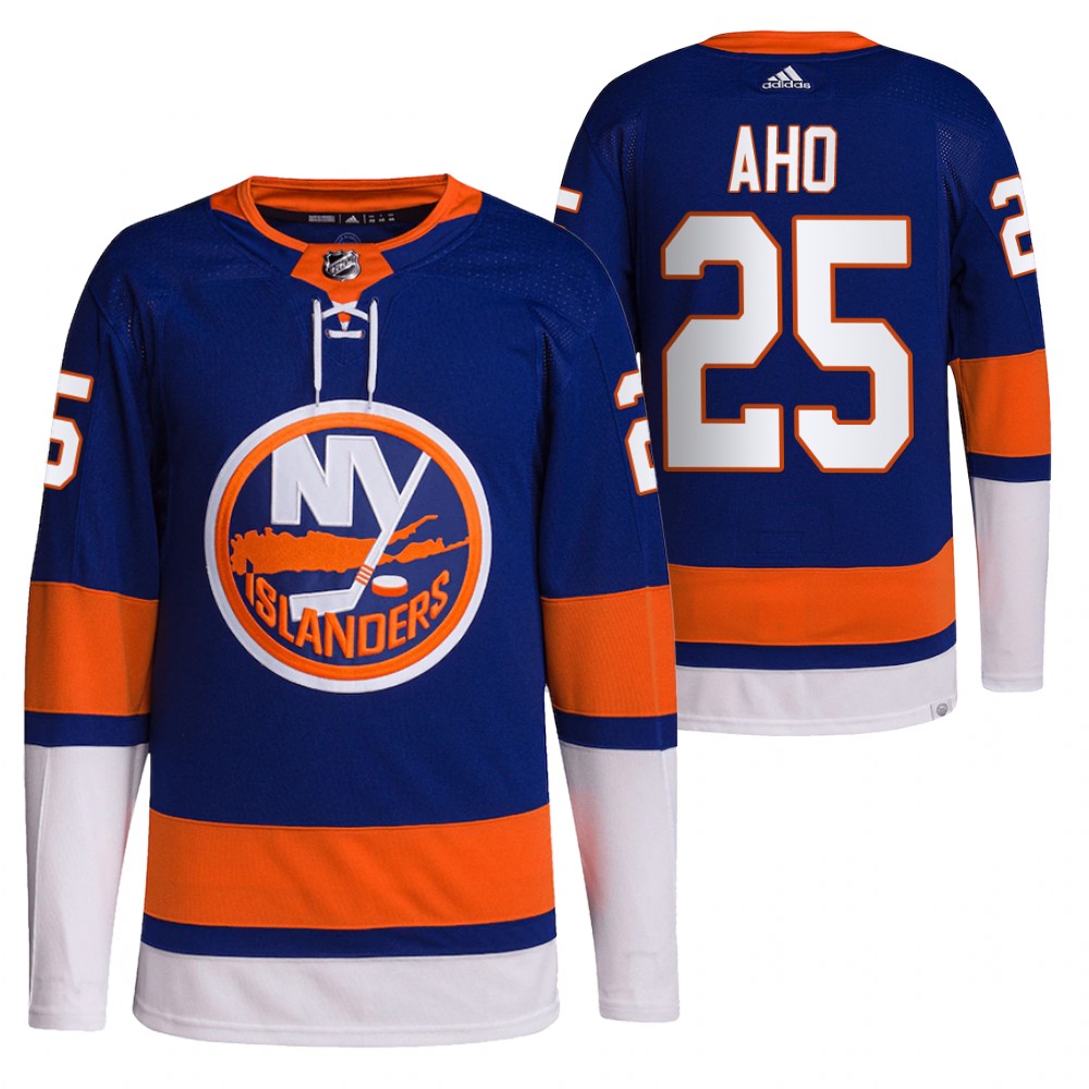 Sebastian Aho New York Islanders Royal Home Primegreen Authentic Pro Jersey