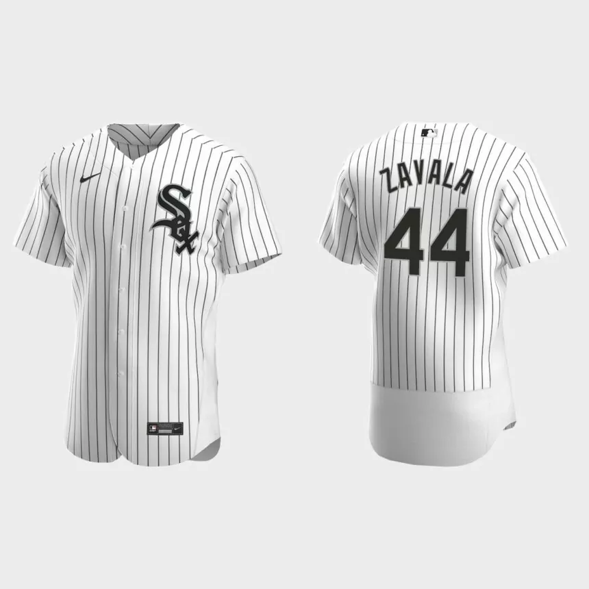 Seby Zavala Chicago White Sox Authentic Home Jersey – White