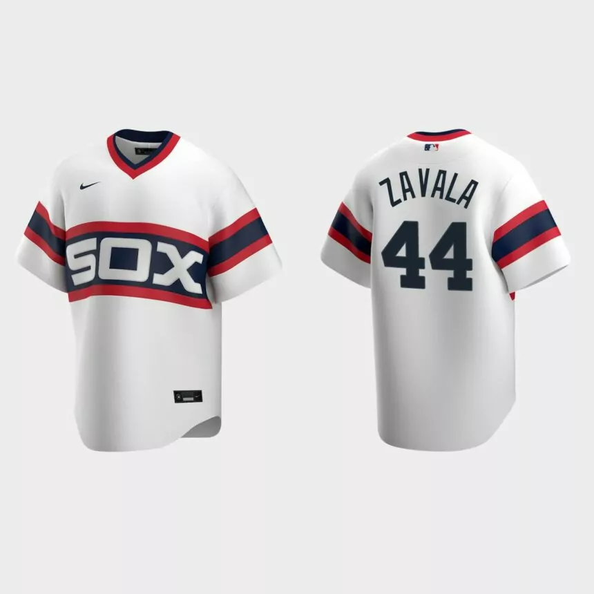 Seby Zavala Chicago White Sox Cooperstown Collection Home Jersey – White