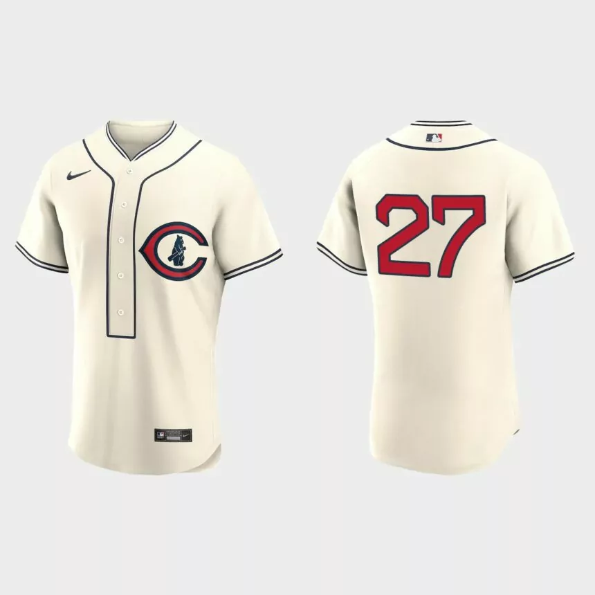 Seiya Suzuki Chicago Cubs 2022 Field of Dreams Authentic Jersey – Cream