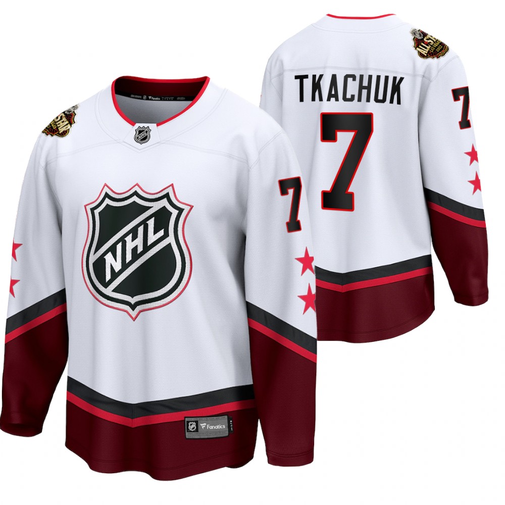 Senators #7 Brady Tkachuk White 2022 NHL All-Star Jersey
