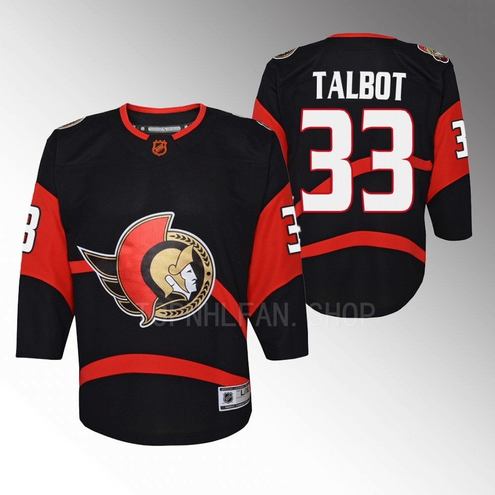 Senators Cam Talbot 2022 Special Edition 2.0 Jersey Youth Replica