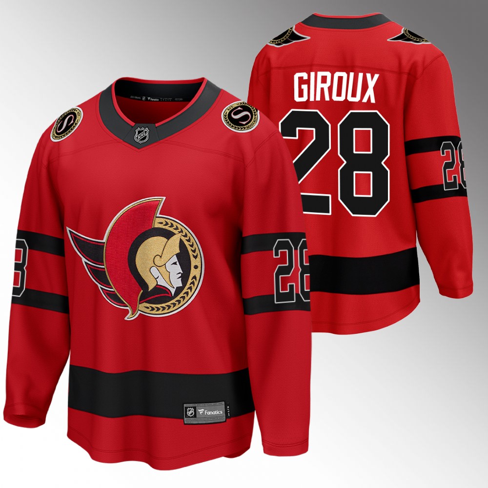 Senators Claude Giroux Jersey Special Edition Red Retro Men
