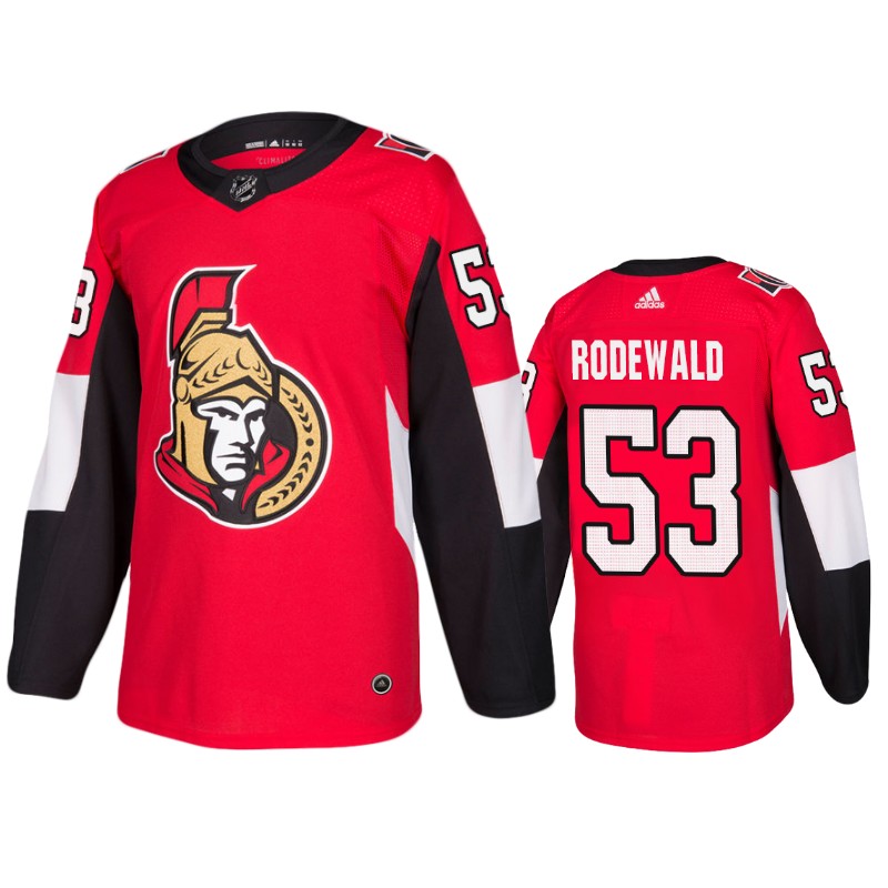 Senators Jack Rodewald Red Home Jersey