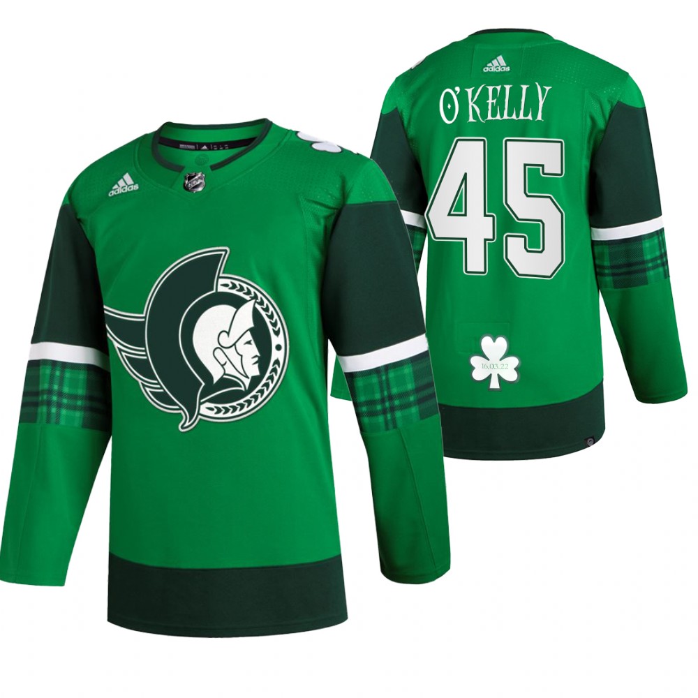 Senators Parker Kelly St. Patrick Green #45 Jersey 2022