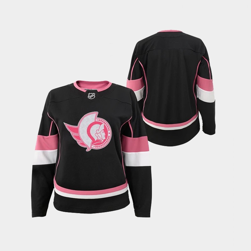 Senators Pink Fashion Jersey Youth
