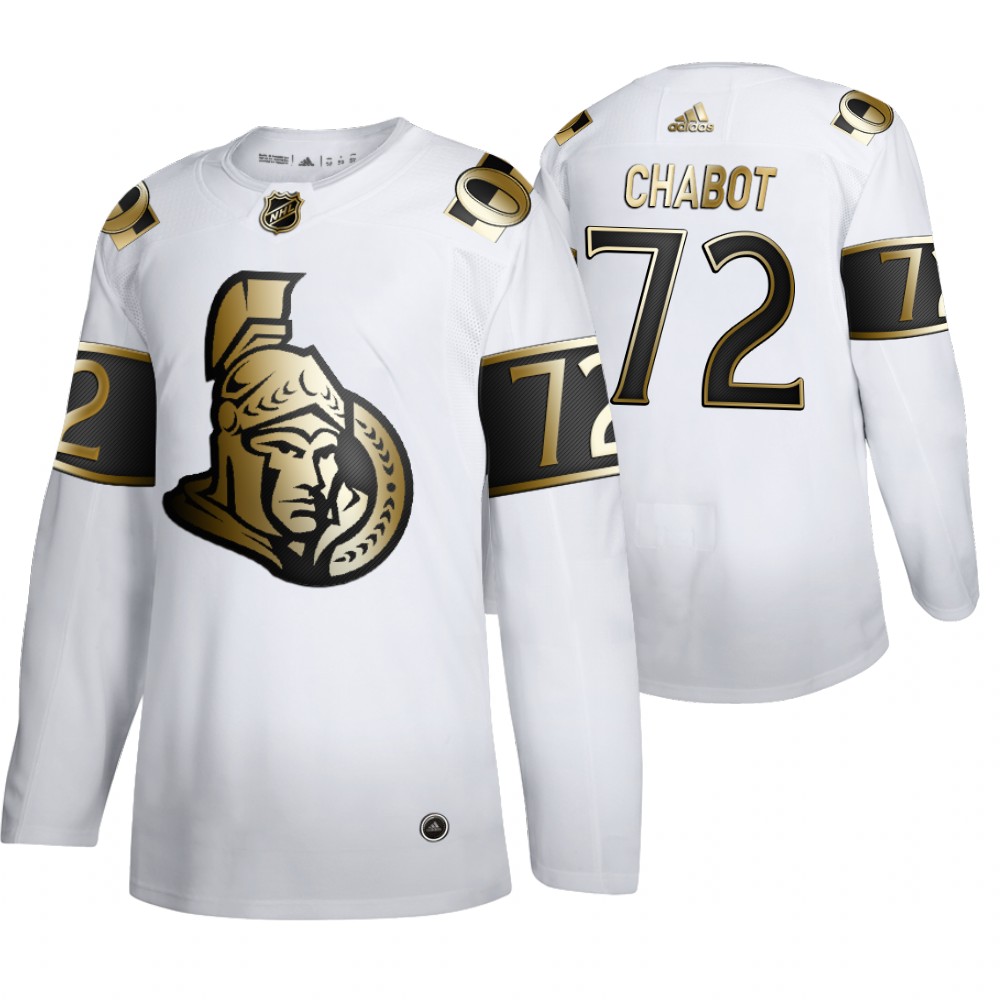Senators Thomas Chabot Men's Authentic NHL Golden Edition Jersey