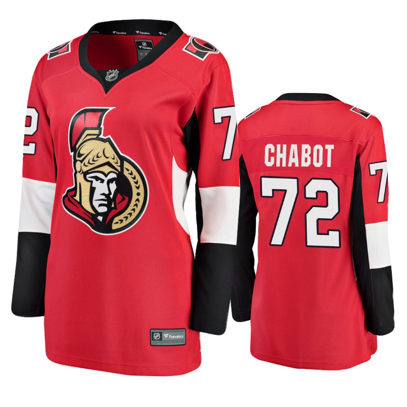 Senators Thomas Chabot Red Breakaway Player Home Jersey