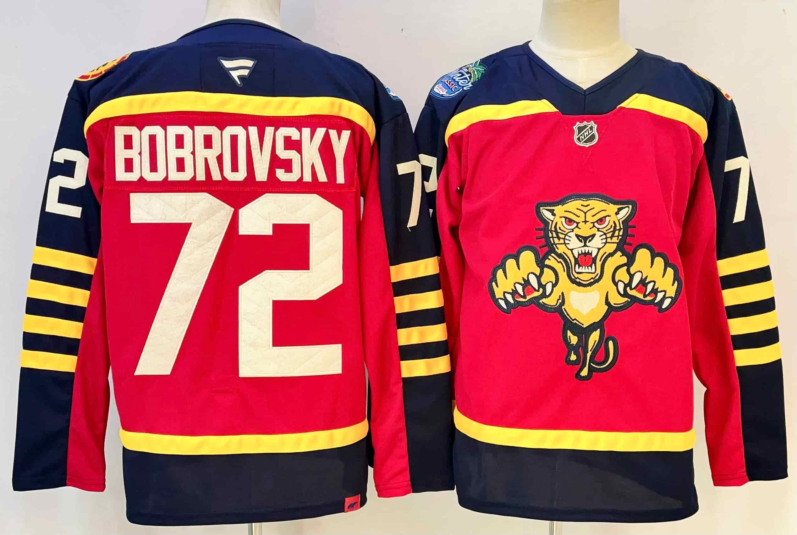 Sergei Bobrovsky Florida Panthers Fanatics Breakaway Player Jersey - Red
