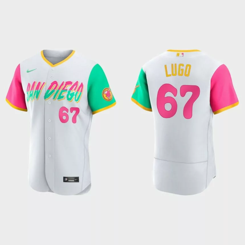 Seth Lugo San Diego Padres City Connect Authentic Jersey – White